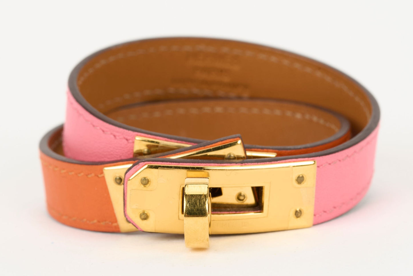 Hermes New Mini Kelly Double Tour 2 Tone