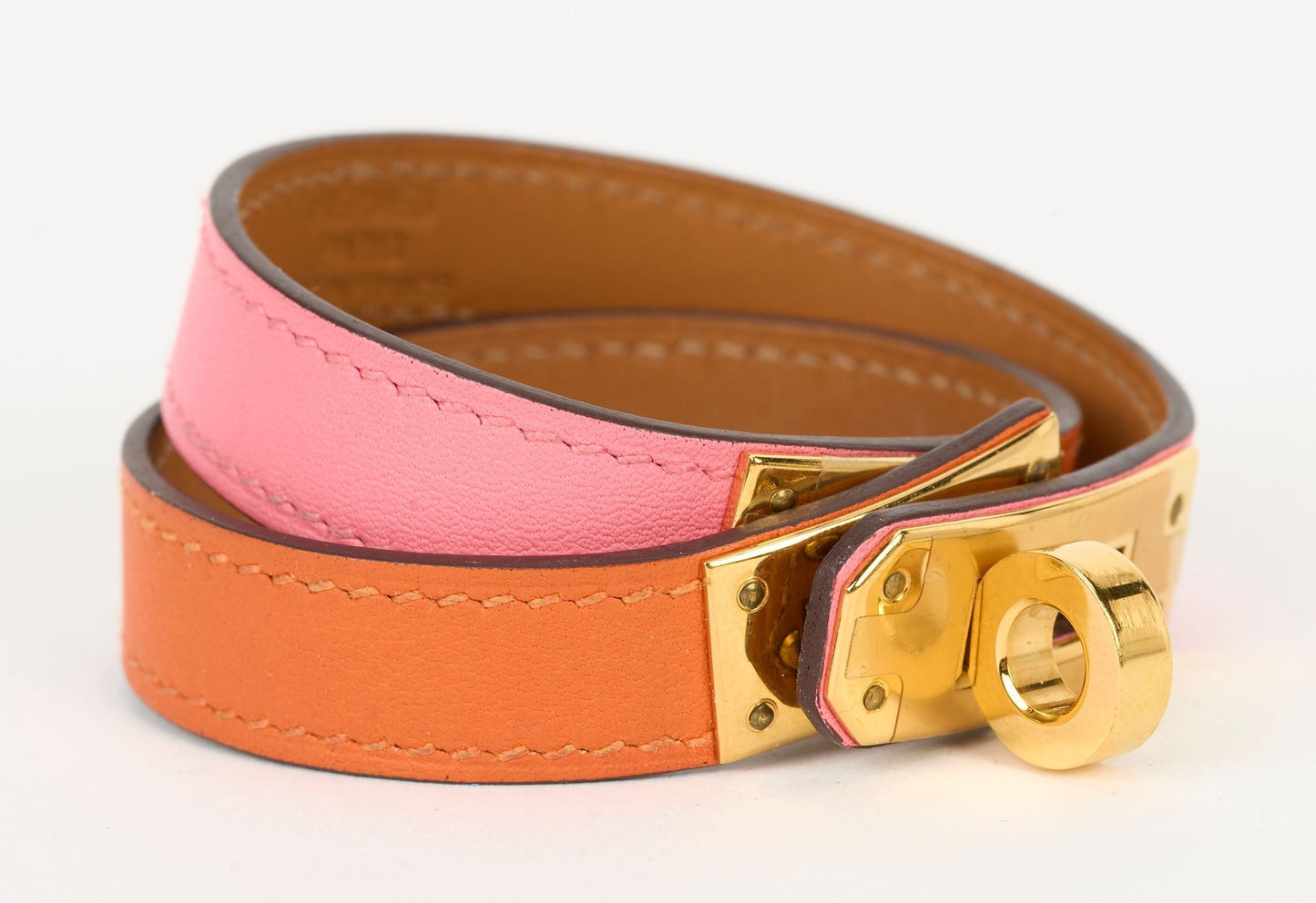 Hermes New Mini Kelly Double Tour 2 Tone