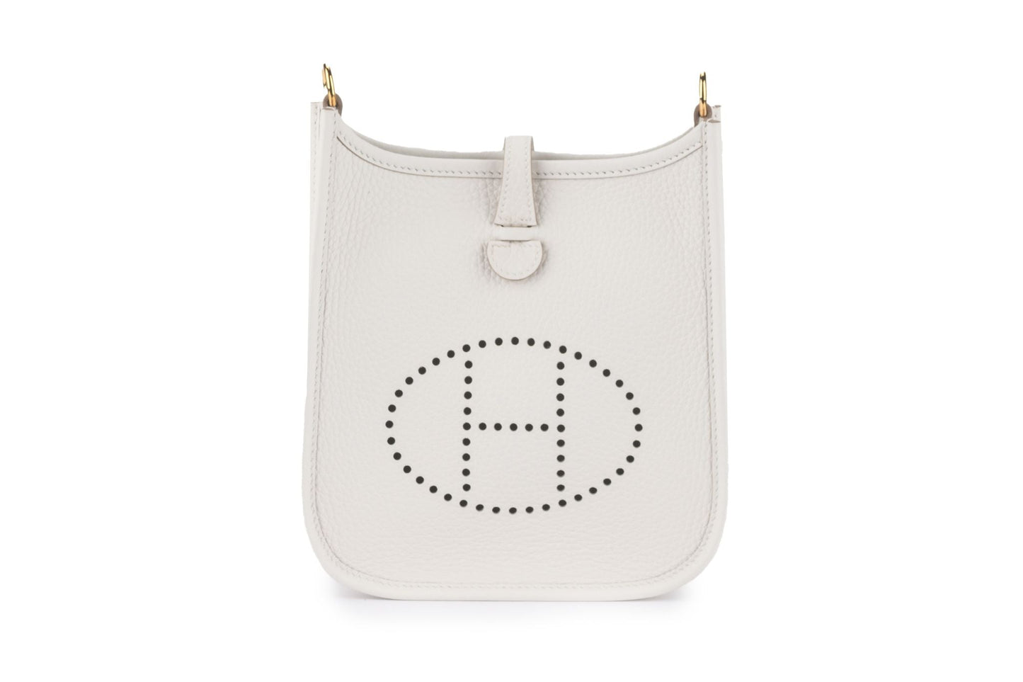 Hermes Clemence Evelyne Gris Pale NEW
