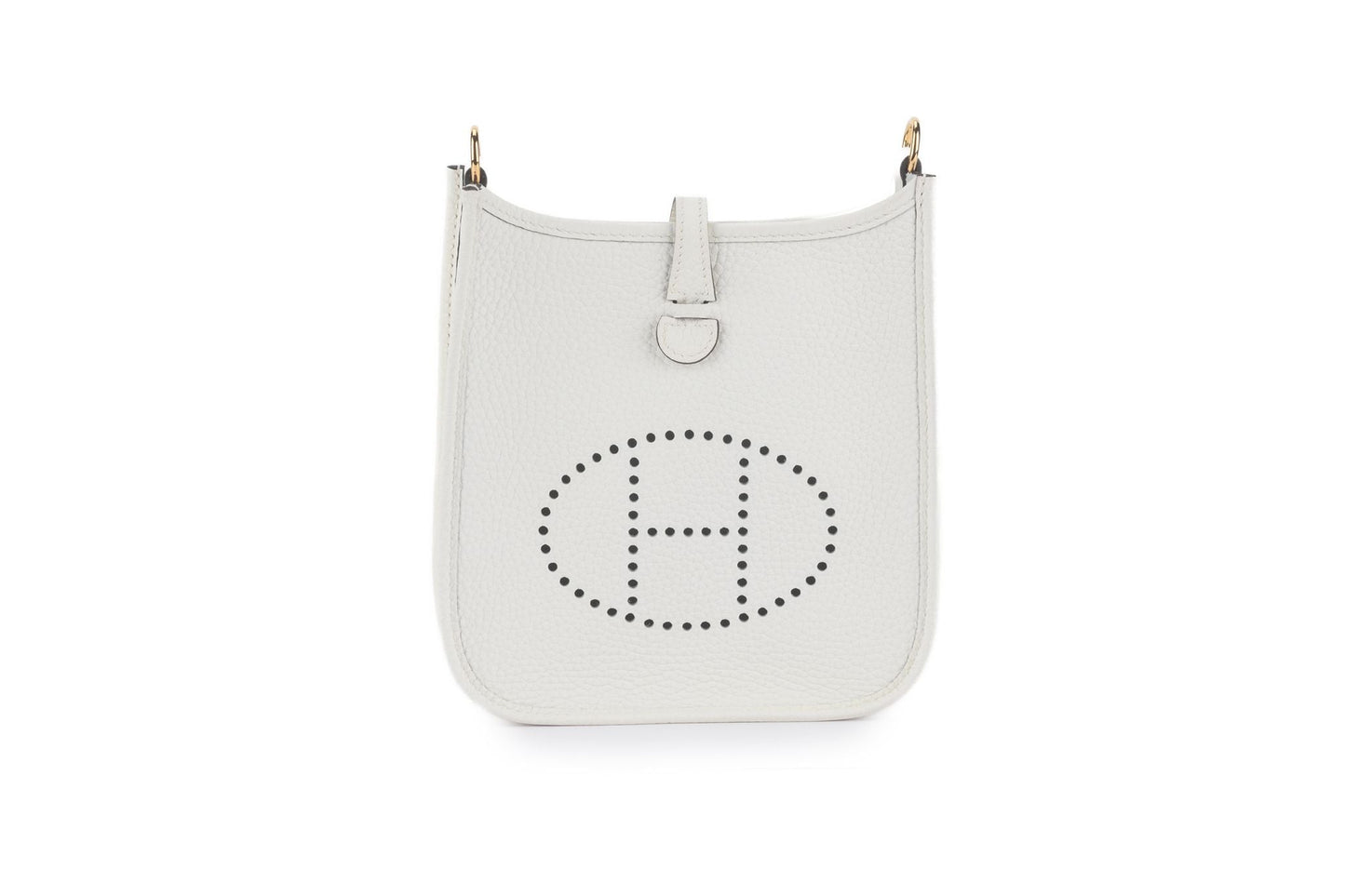 Hermes Mini Evelyne Bag Nata NIB