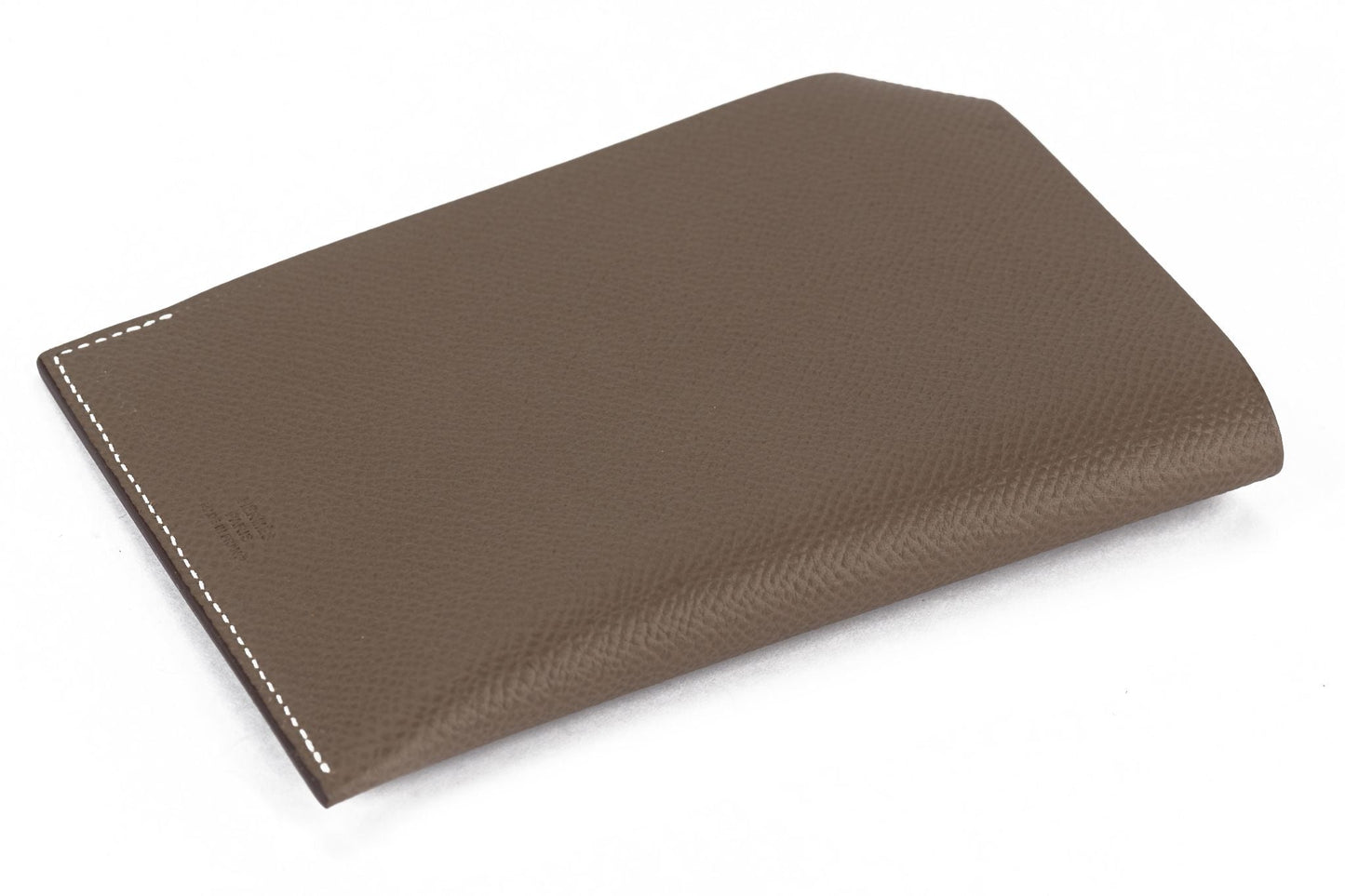 Hermes New Etoupe Epsom Passport Holder