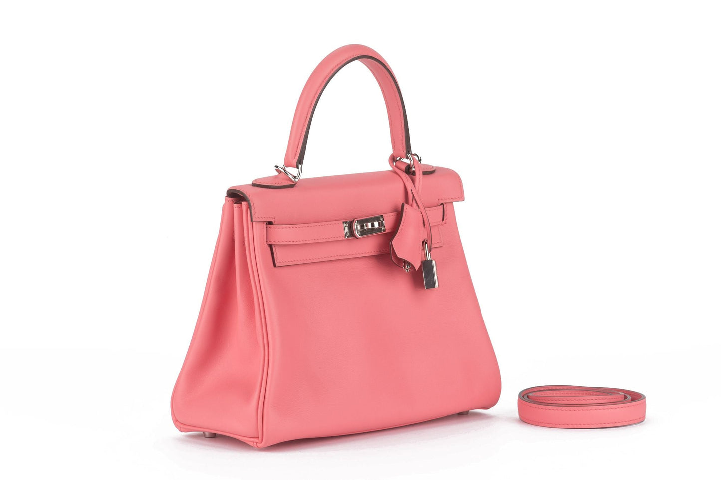 Hermes Kelly 25 Retourne Swift Rose Etè