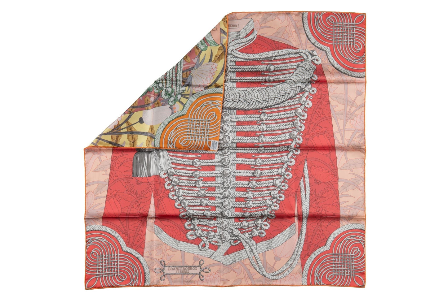Hermes "Brandebourg" Fleuris Double Face
