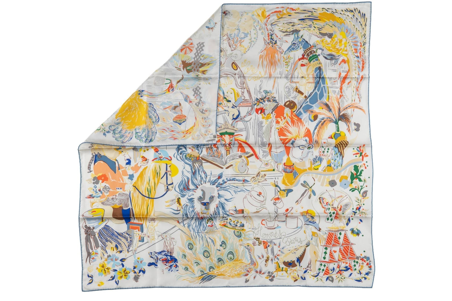 Hermes "Emile et Une Nuit" Silk Scarf NB