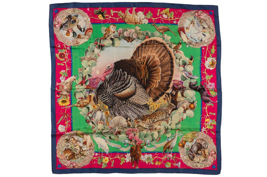 Hermes "Faune et Flore du Texas" Scarf