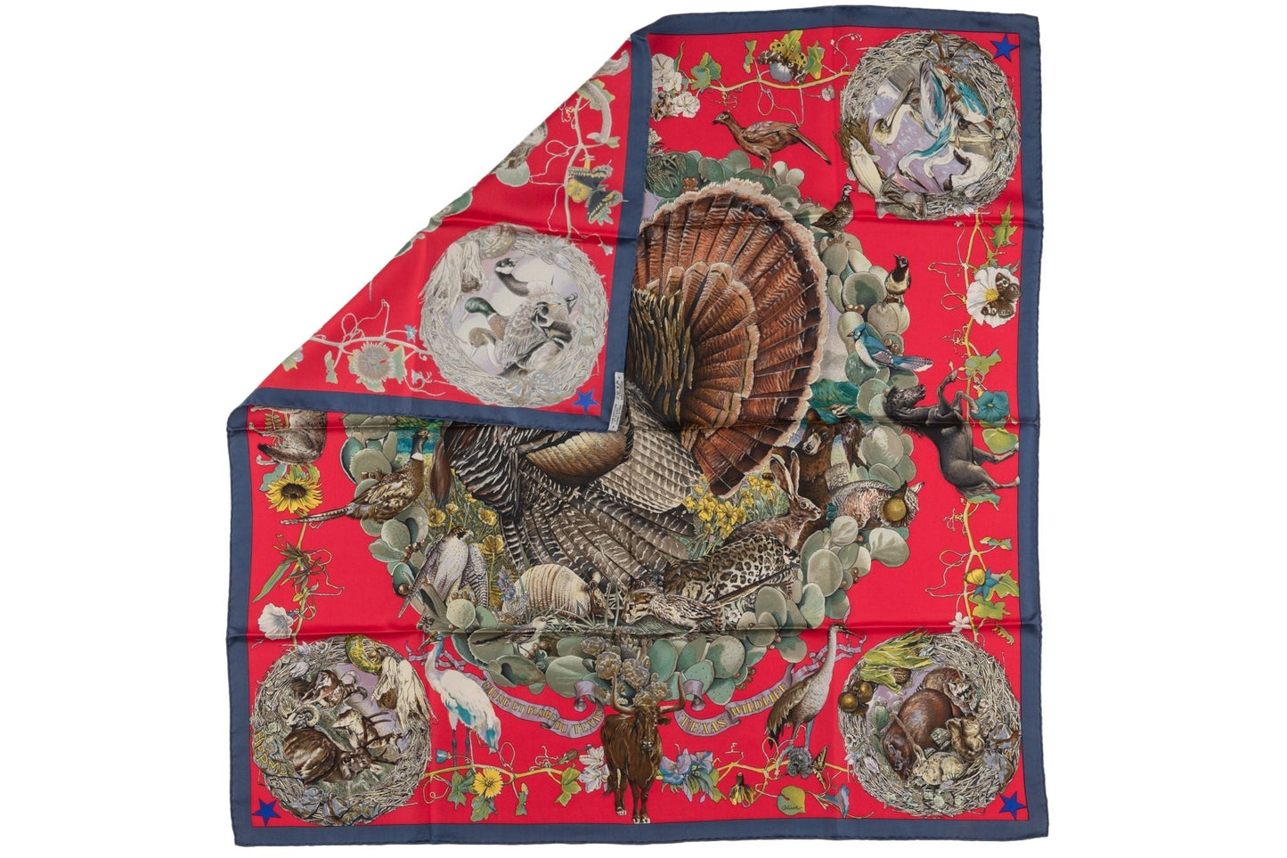 Hermes "Faune et Flore du Texas" Scarf