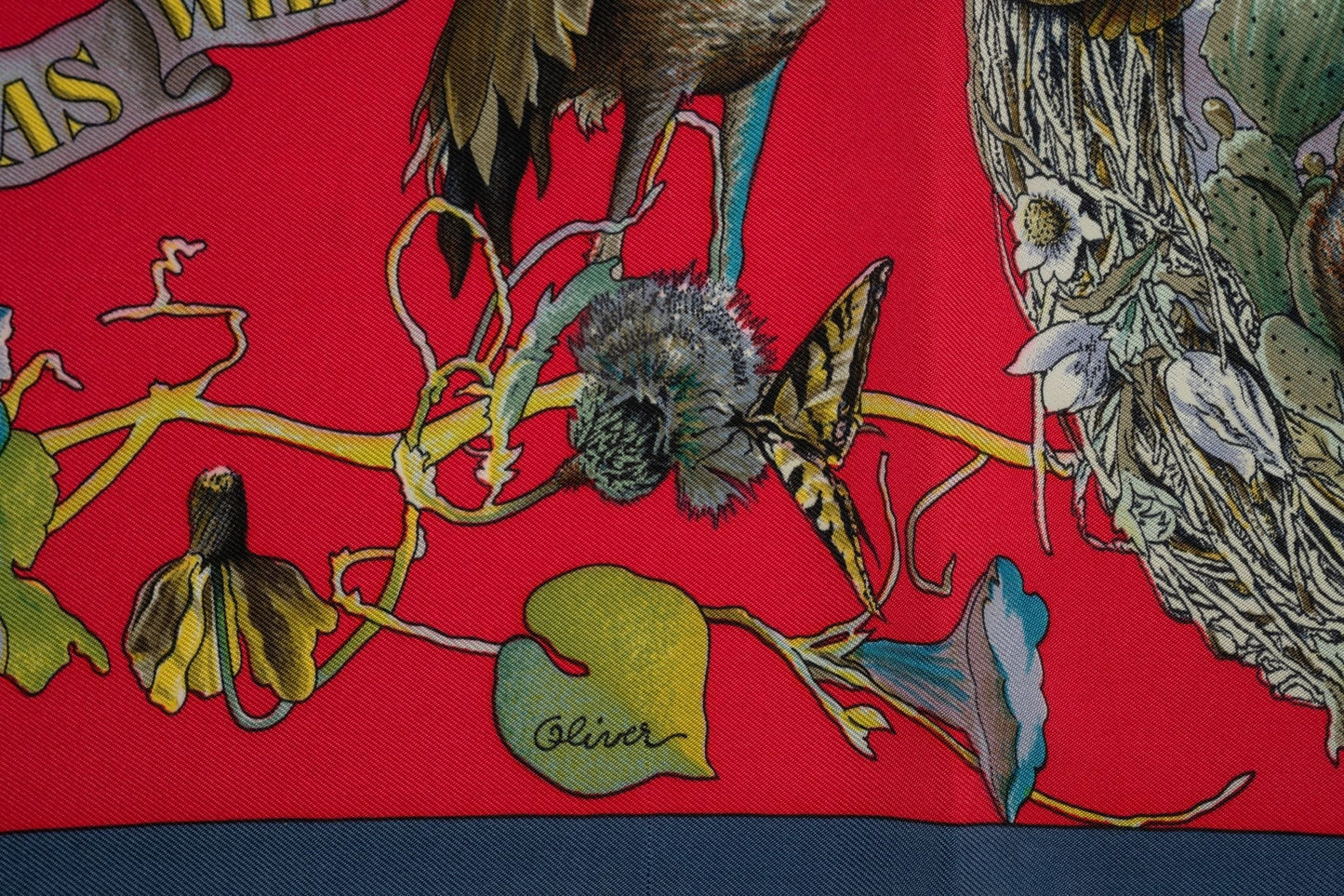 Hermes "Faune et Flore du Texas" Scarf