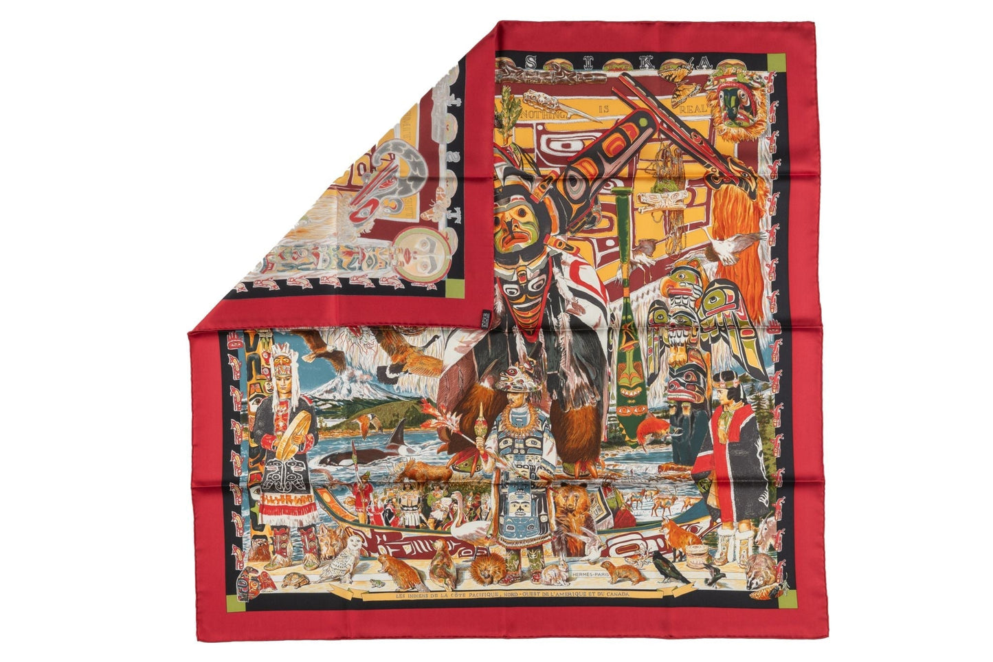 Hermes "Indiens Cote Pacifique" Scarf