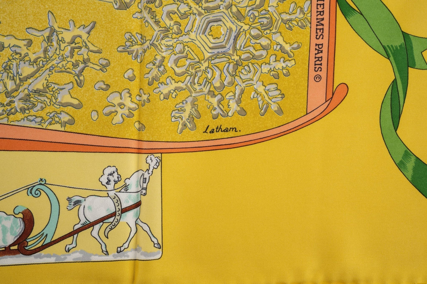 Hermes Collectible "Niege D'Antan" Scarf