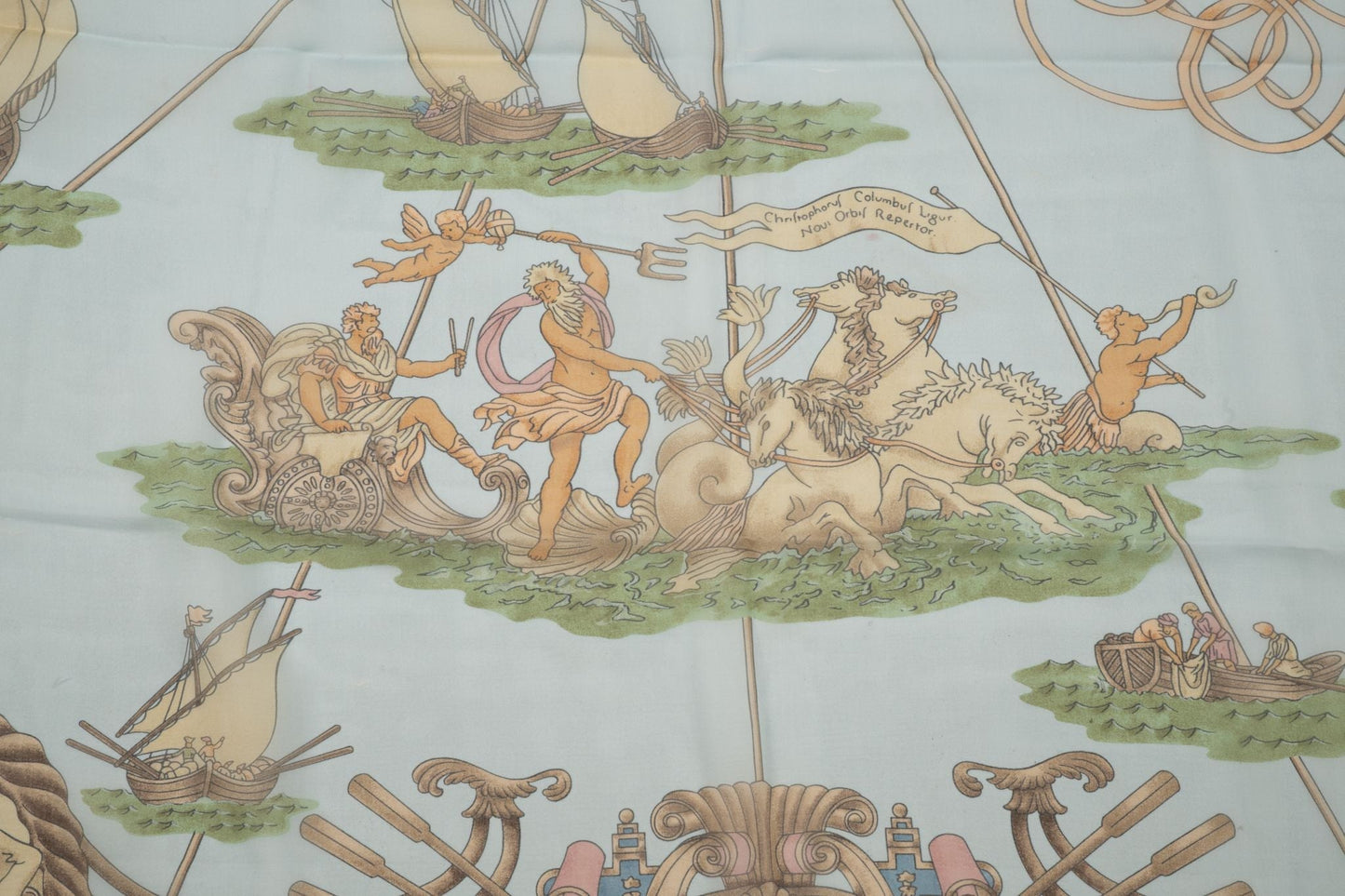 Hermes "Voiles De Lumiere" Silk Shawl