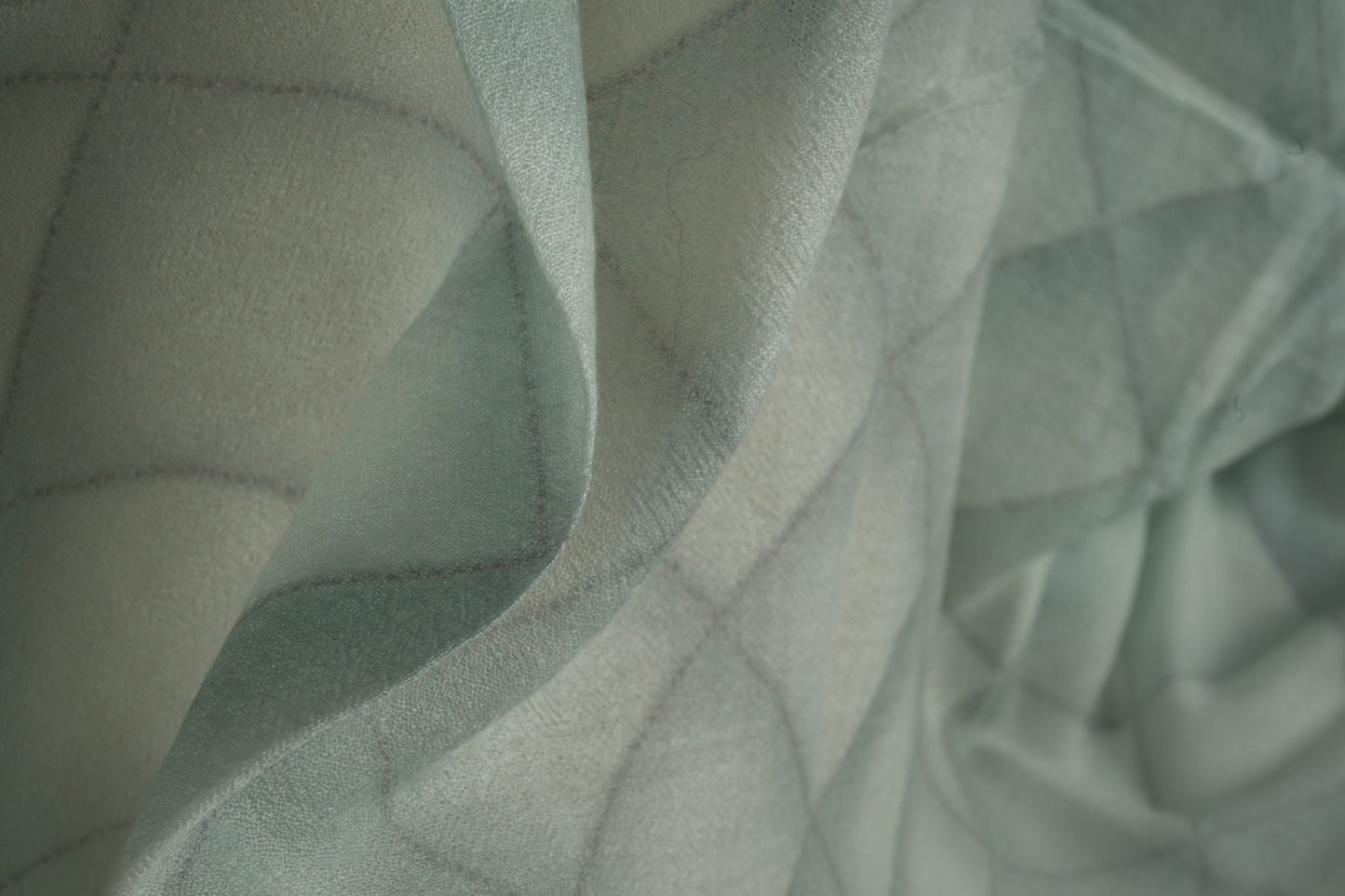 Chanel New Diamond Print Cashmere Shawl