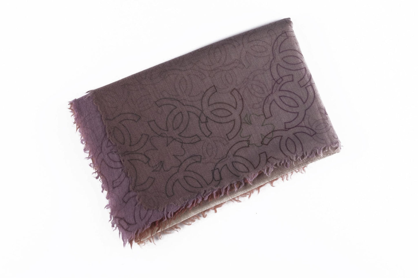 Chanel New Degradè CC Cashmere Shawl