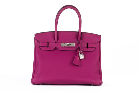 Hermes Birkin 30 Rose Pourpre Togo