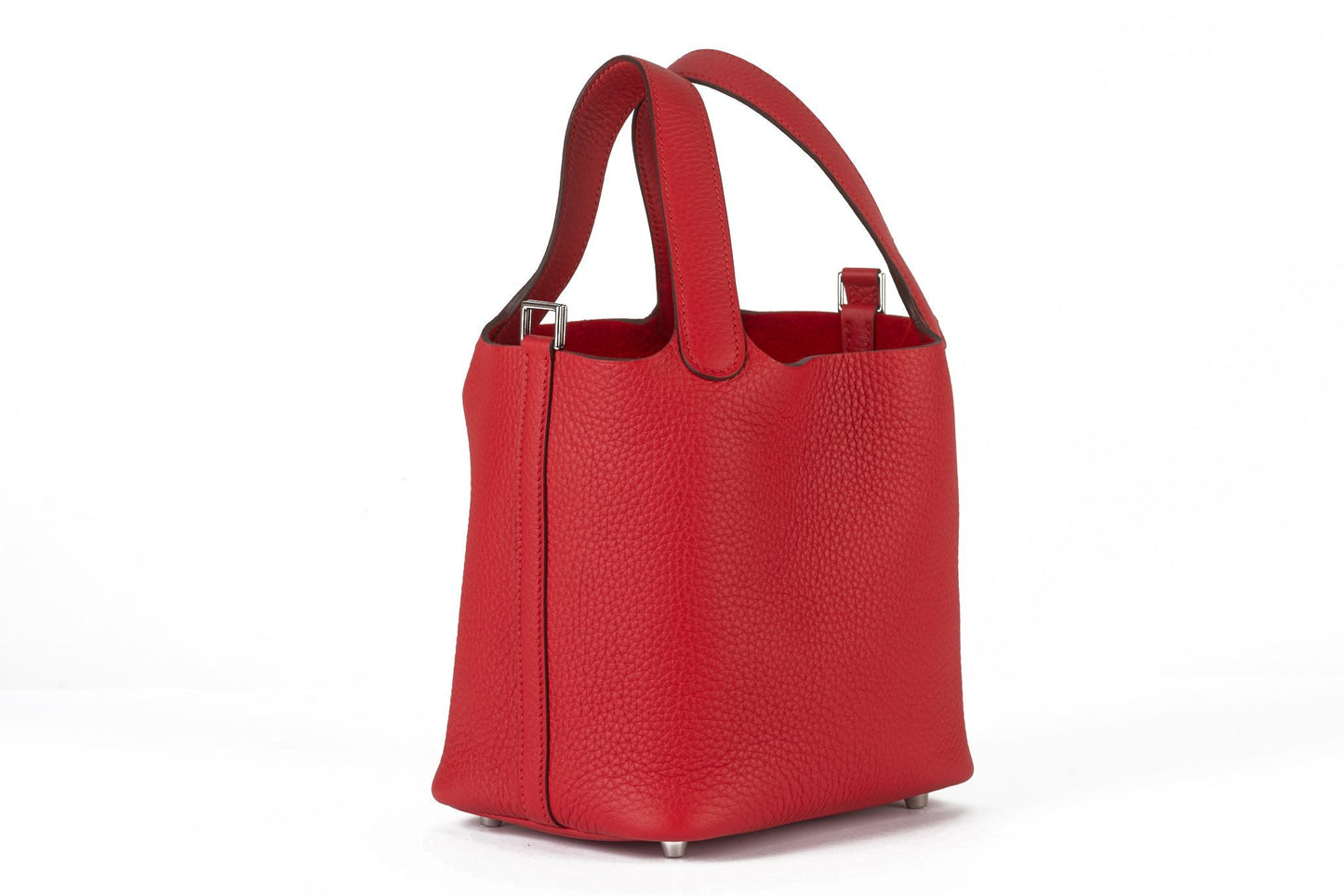 Hermes Picotin Lock Tote Rouge Radieux