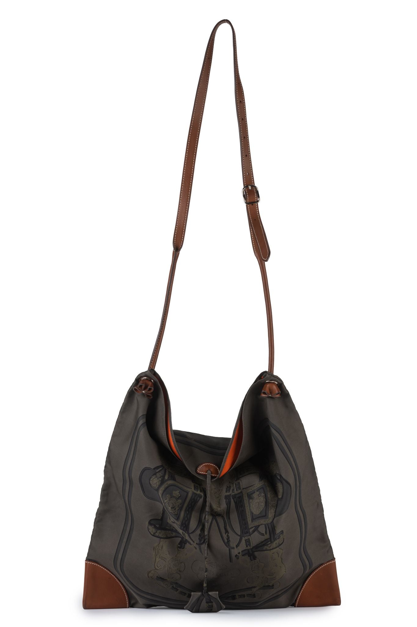 Hermes Silky City Printed Handbag
