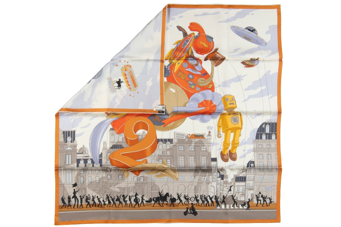 Hermes "Parade" Silk Scarf