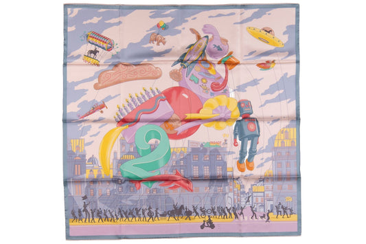 Hermes "Parade" Silk Scarf