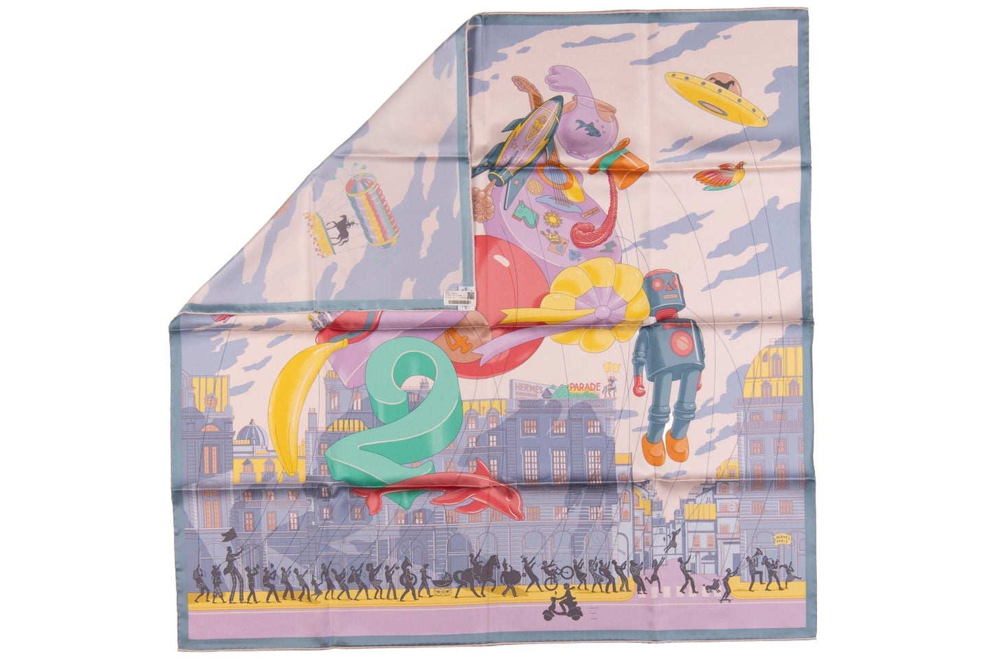 Hermes "Parade" Silk Scarf