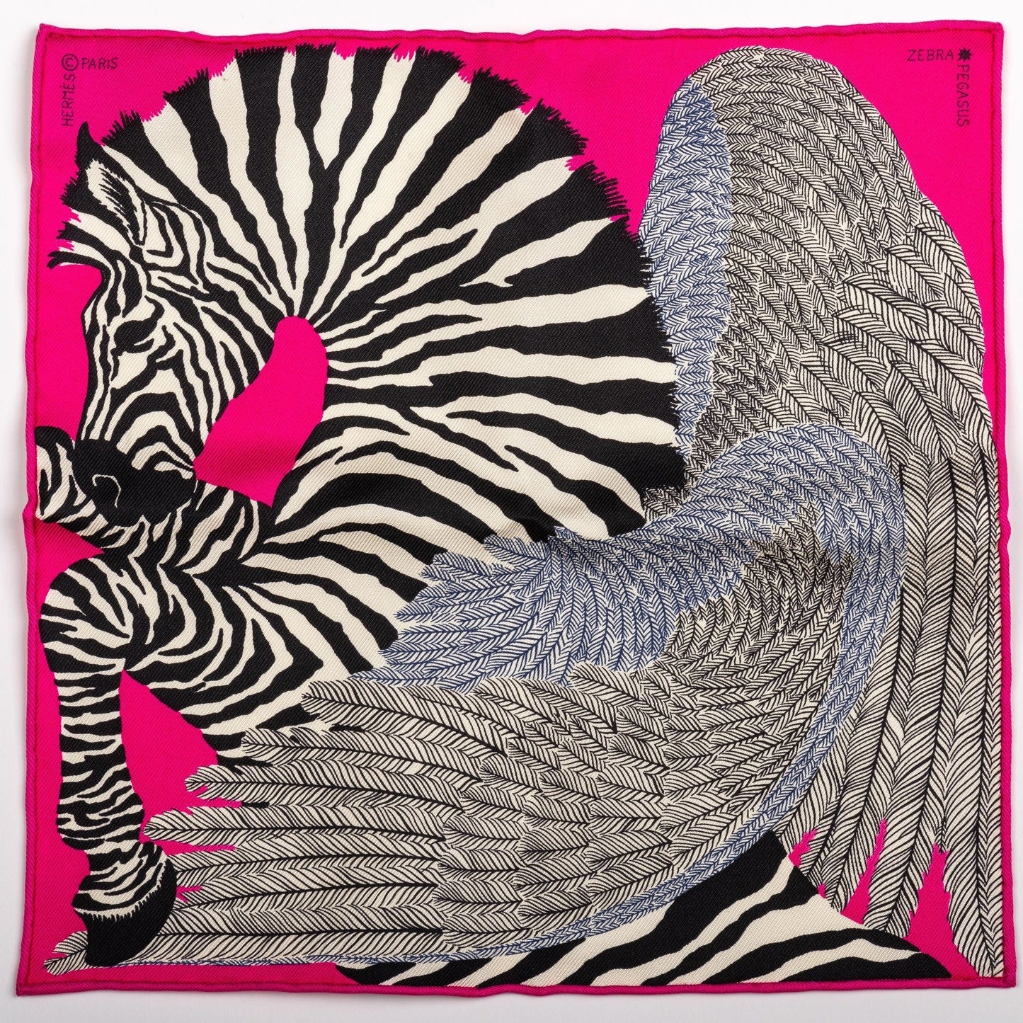 Hermes Pink Collectible Zebra Pochette