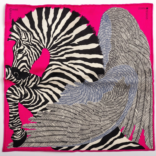 Hermes Pink Collectible Zebra Pochette