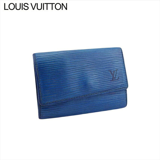 LOUIS VUITTON Key case Key holder  M63815 Toledo Blue Multicles6