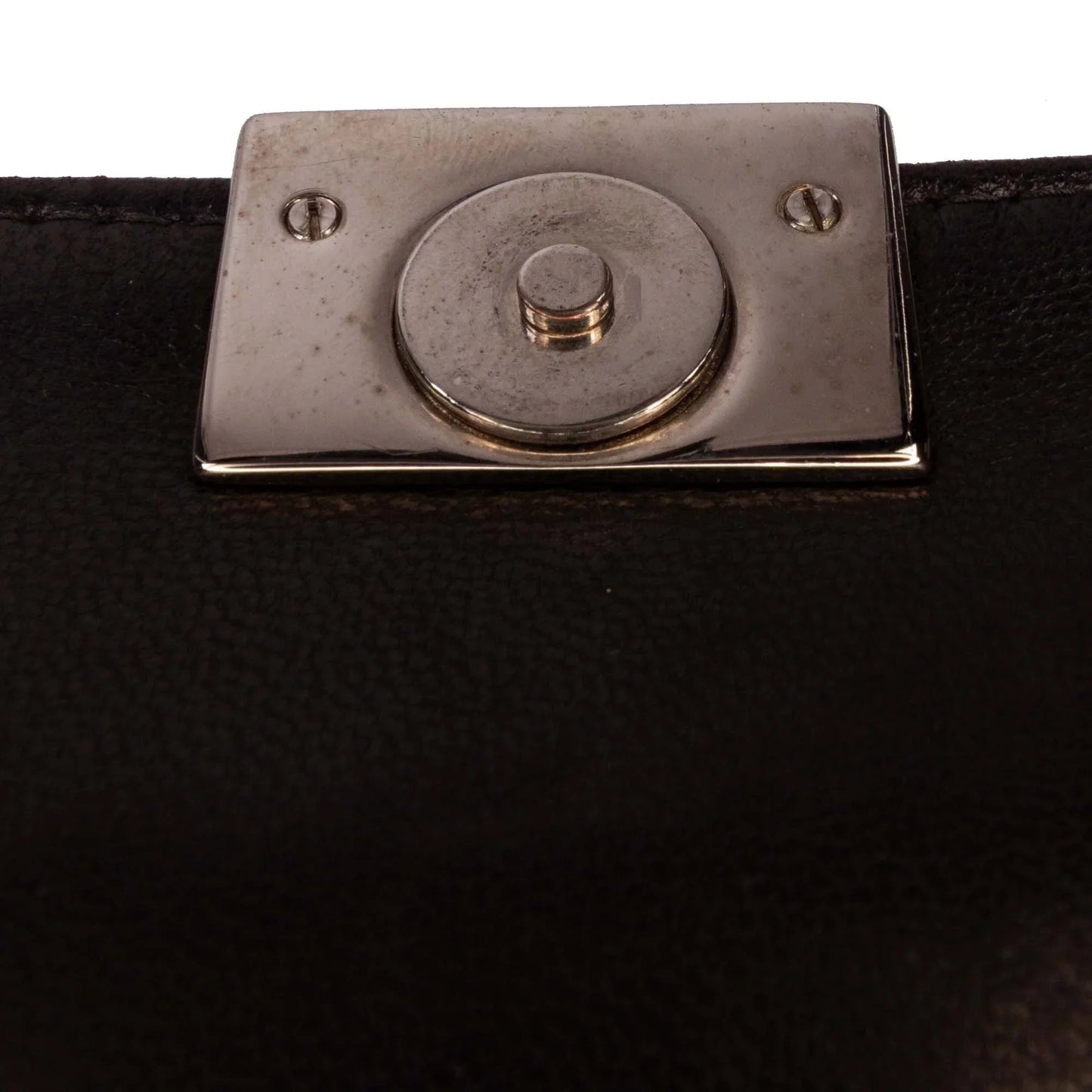 Black Chanel Quilted Lambskin Chocolate Bar Shoulder Bag