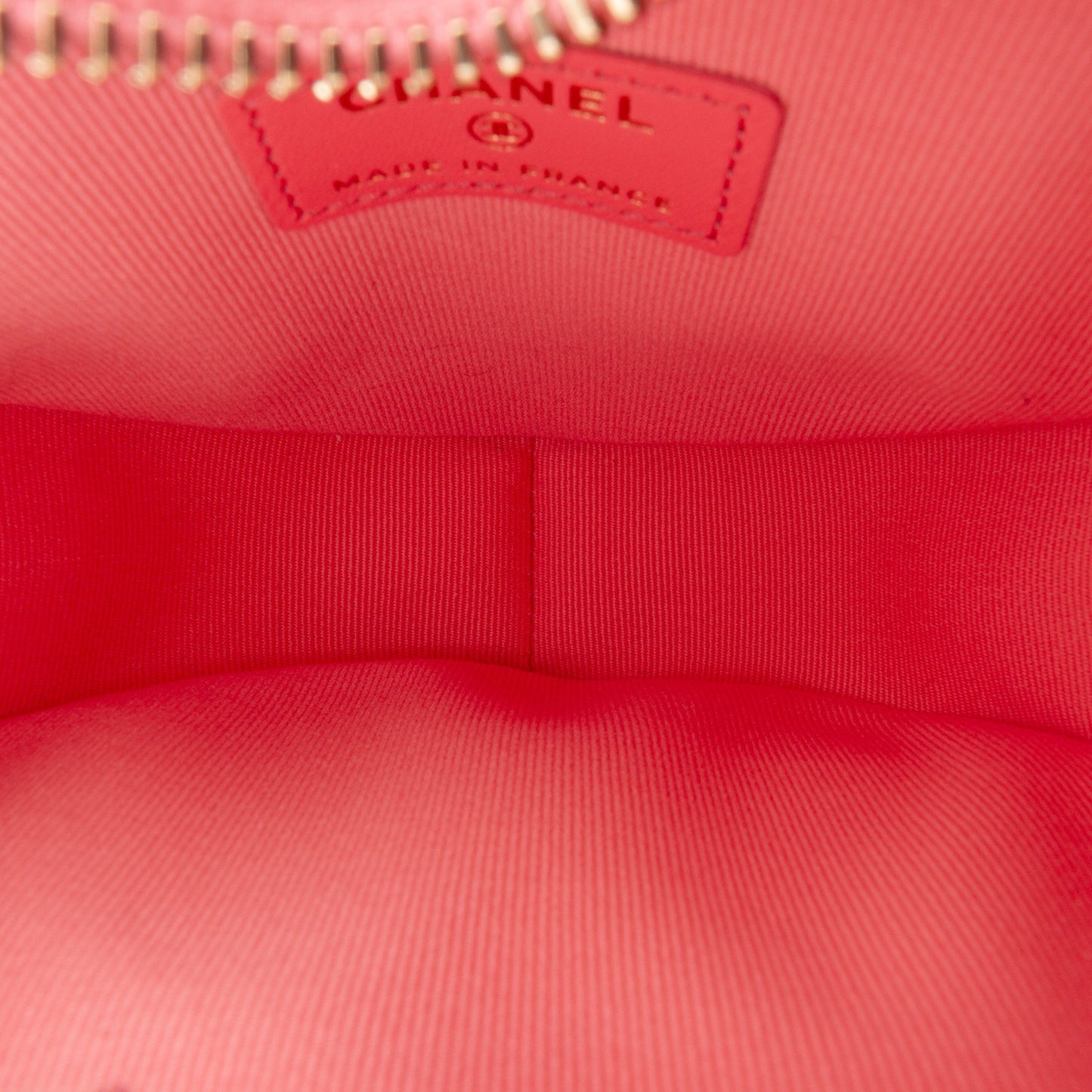 Pink Chanel Mini Lambskin CC in Love Heart Crossbody