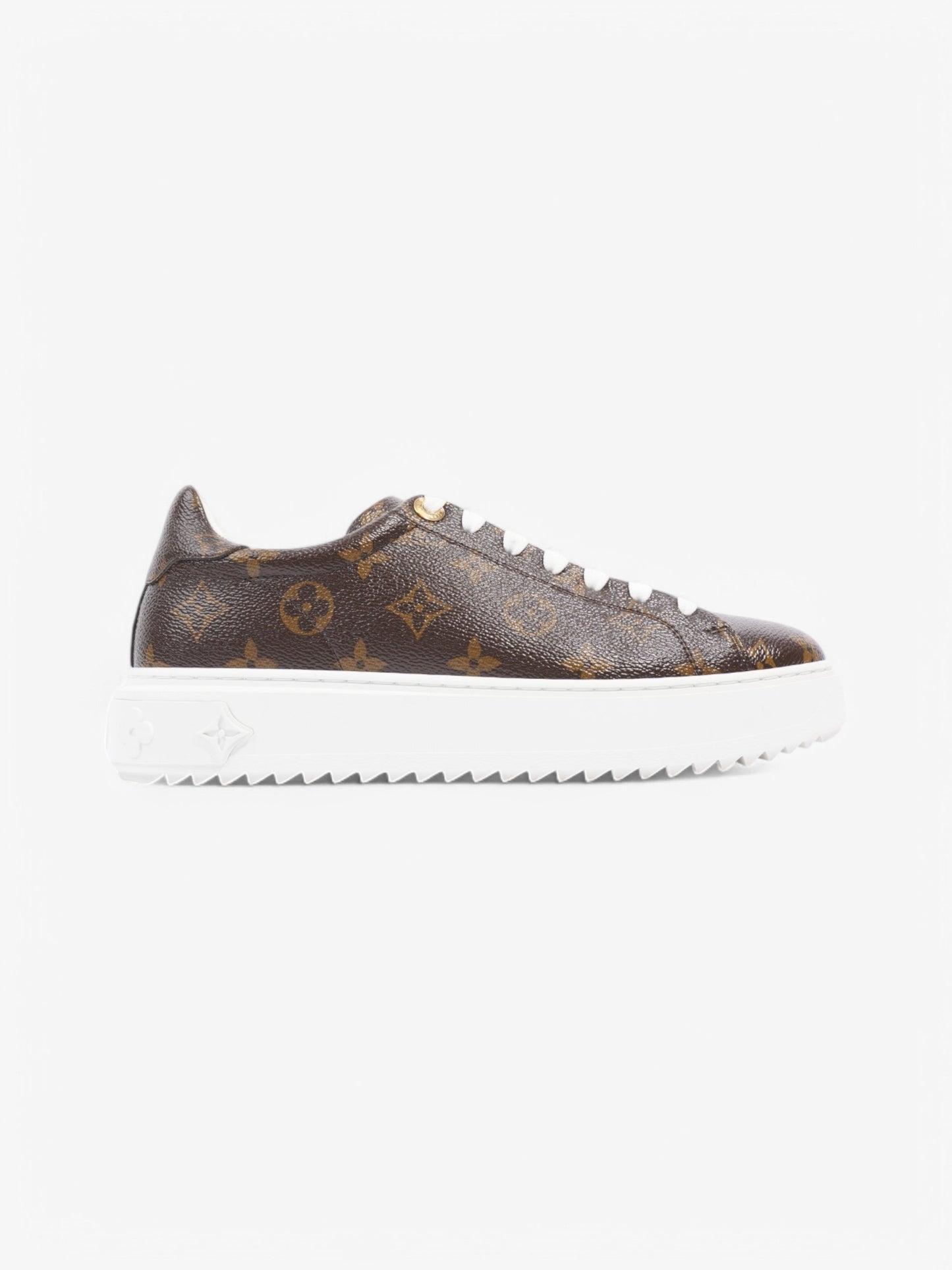 Louis Vuitton Time Out Sneakers Monogram / White Coated Canvas EU 39 UK 6