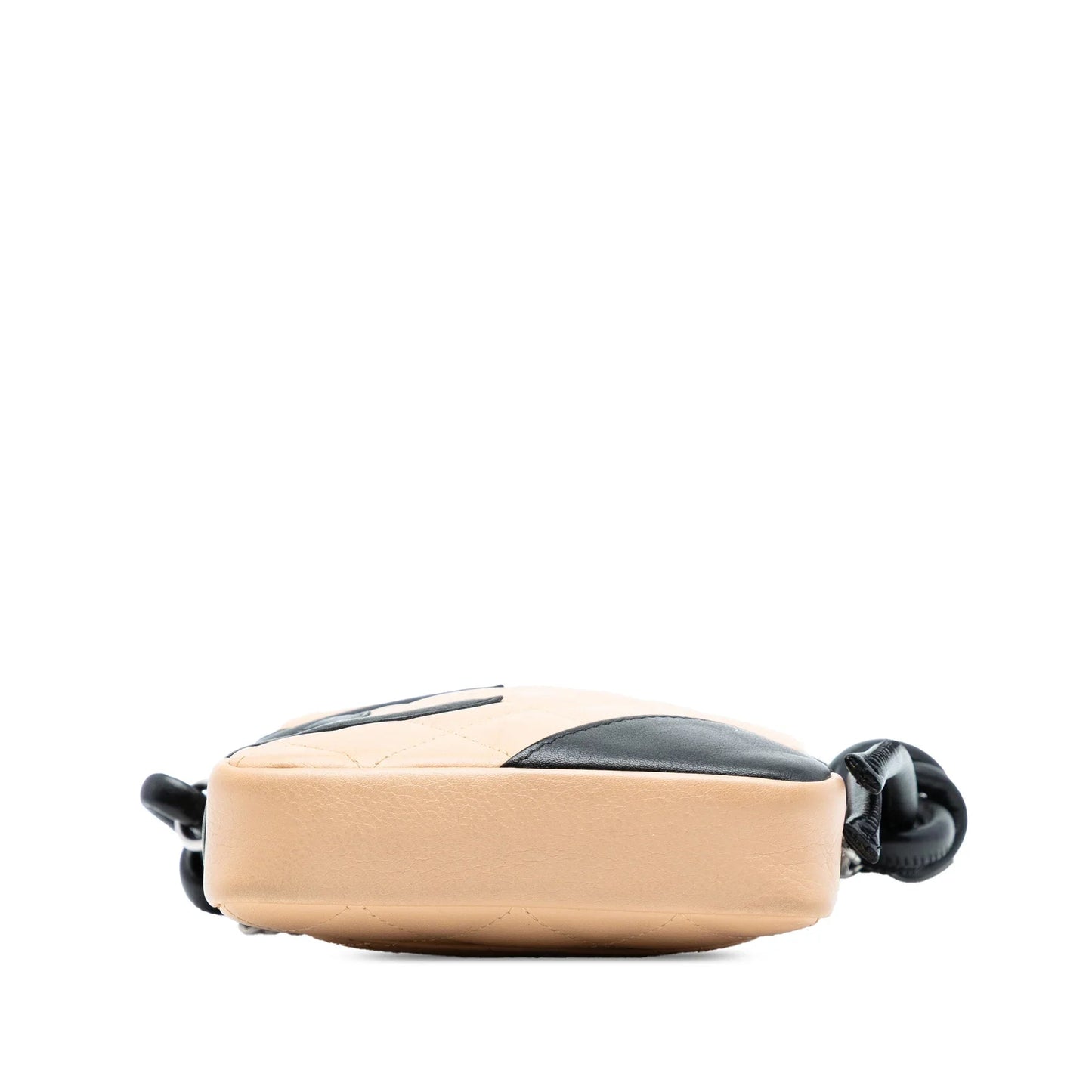 Beige Chanel Mini Lambskin Cambon Ligne Crossbody