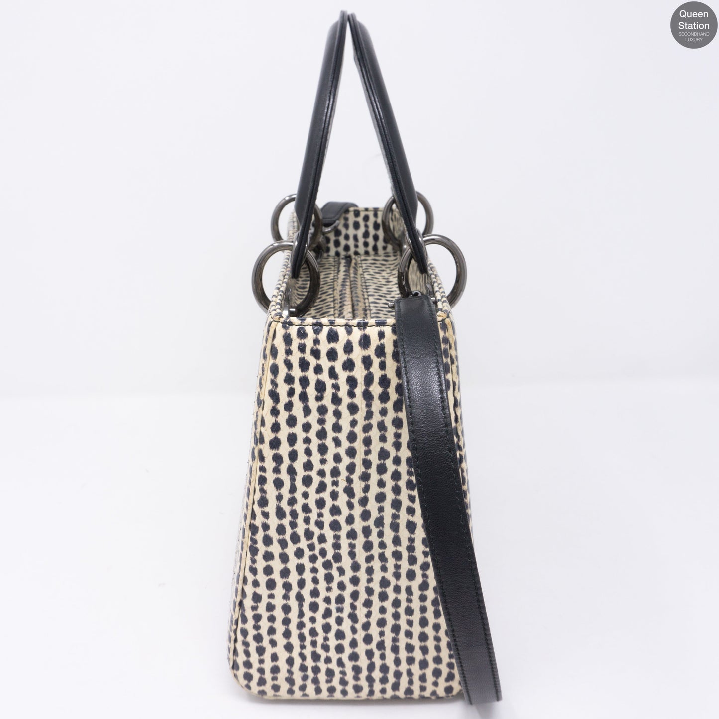 Lady Dior Medium Snakeskin Leather