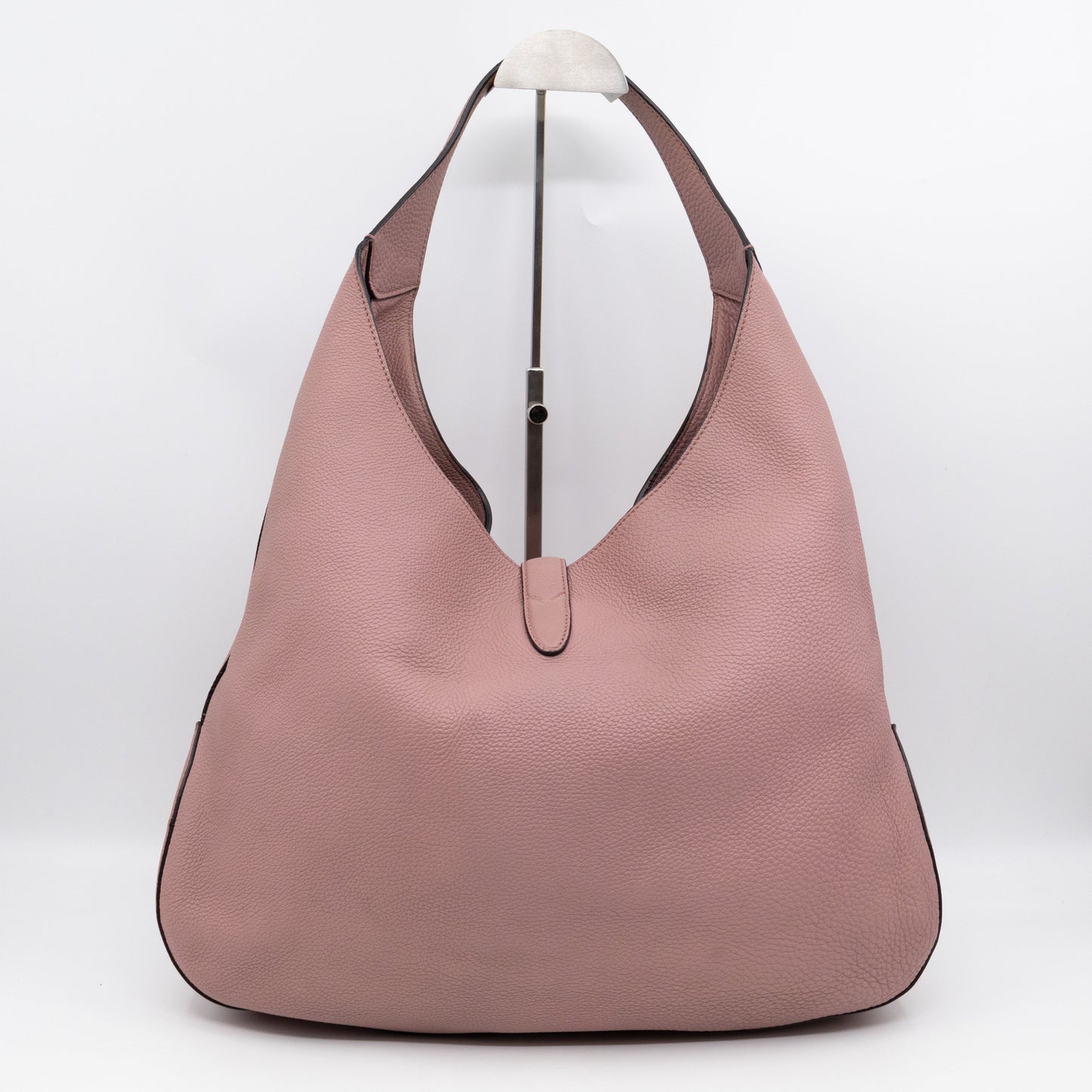 Gucci Jackie Large Hobo Bag Rosy Phard Leather