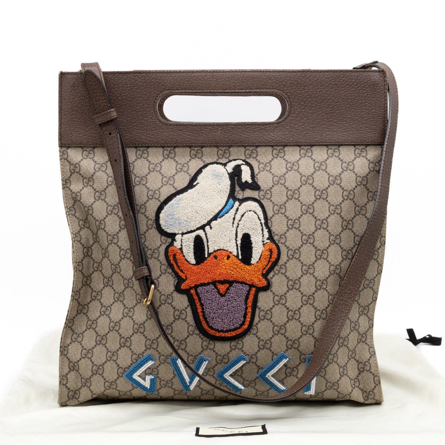 Gucci x Disney Neo   Donald Duck Tote GG Supreme