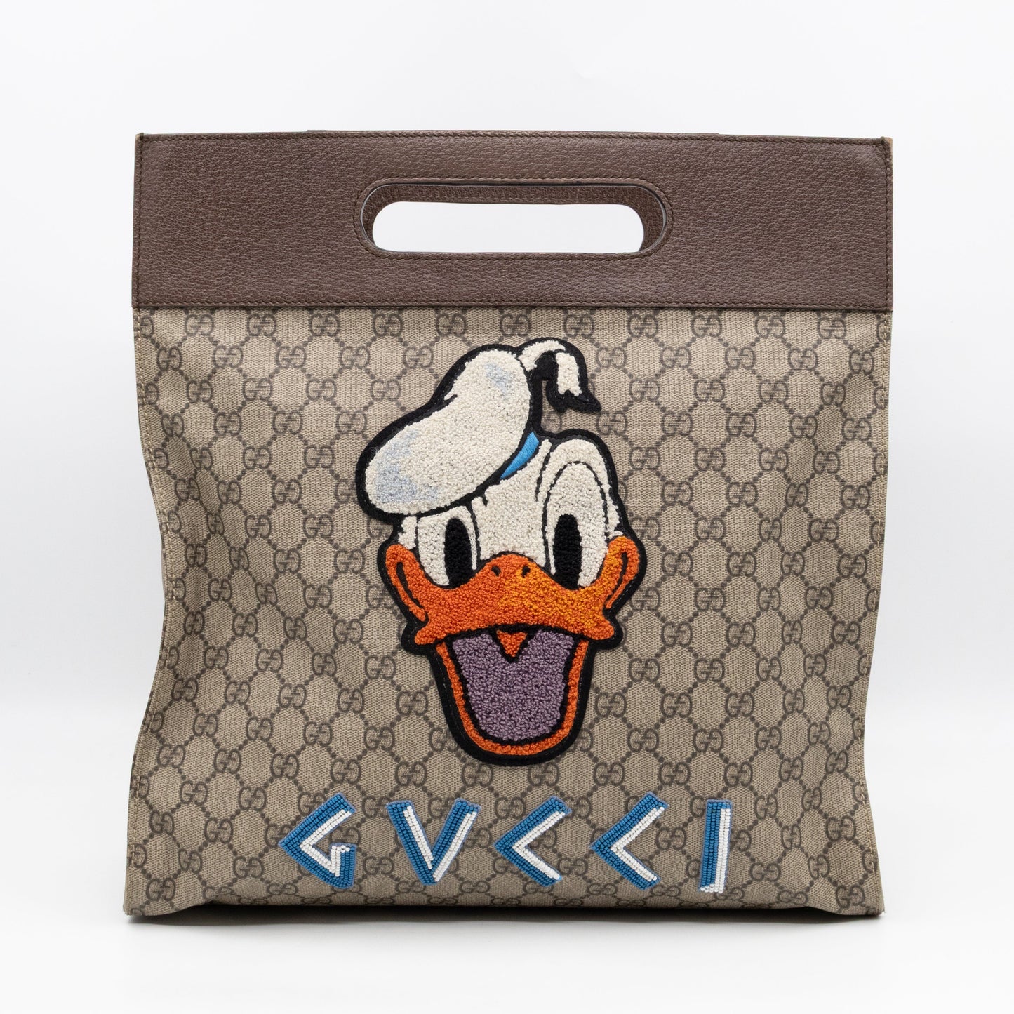 Gucci x Disney Neo   Donald Duck Tote GG Supreme
