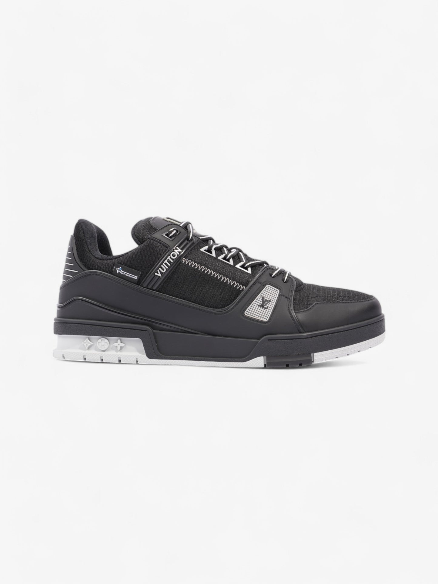 Louis Vuitton LV Trainer Sneakers Black / Grey Mesh EU 43 UK 9