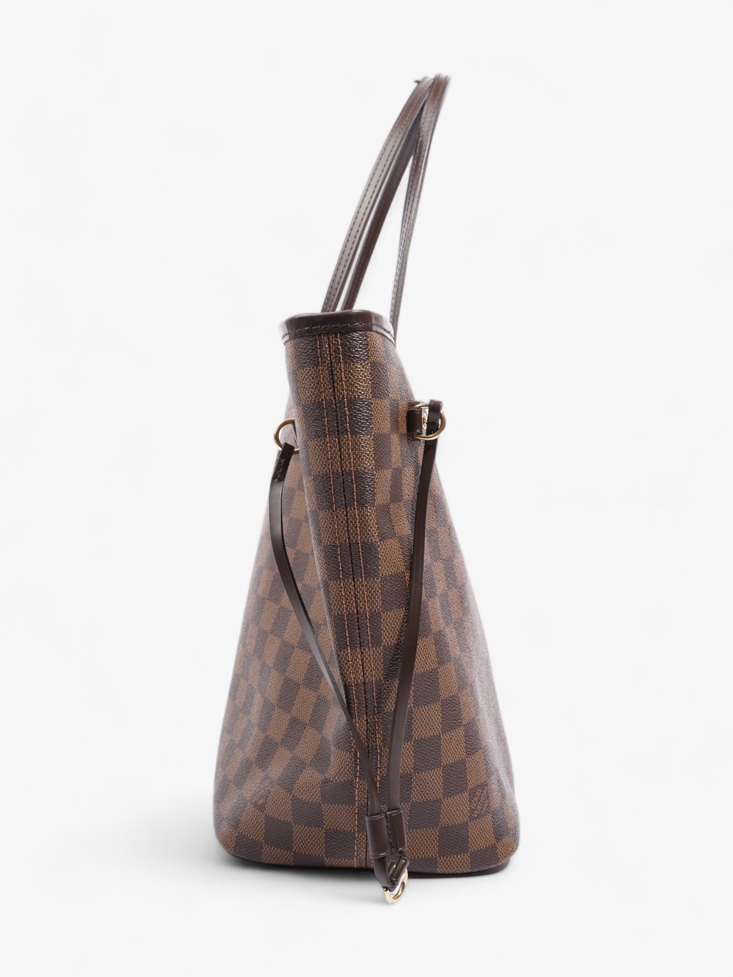 Louis Vuitton Neverfull MM Damier Ebene Coated Canvas