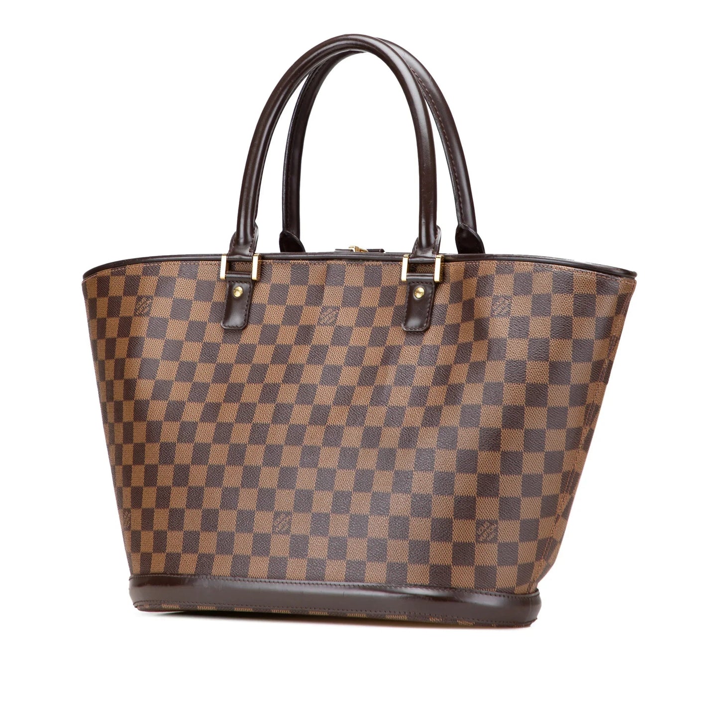 Brown Louis Vuitton Damier Ebene Manosque GM Tote Bag