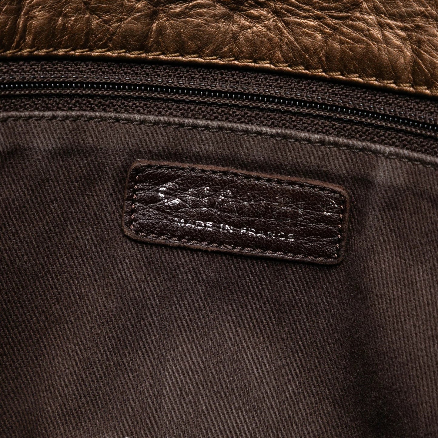 Brown Chanel Distressed Calfskin Shopping In Moscow Tote