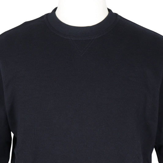 HERMES sweat cotton black Short sleeve mens S  d