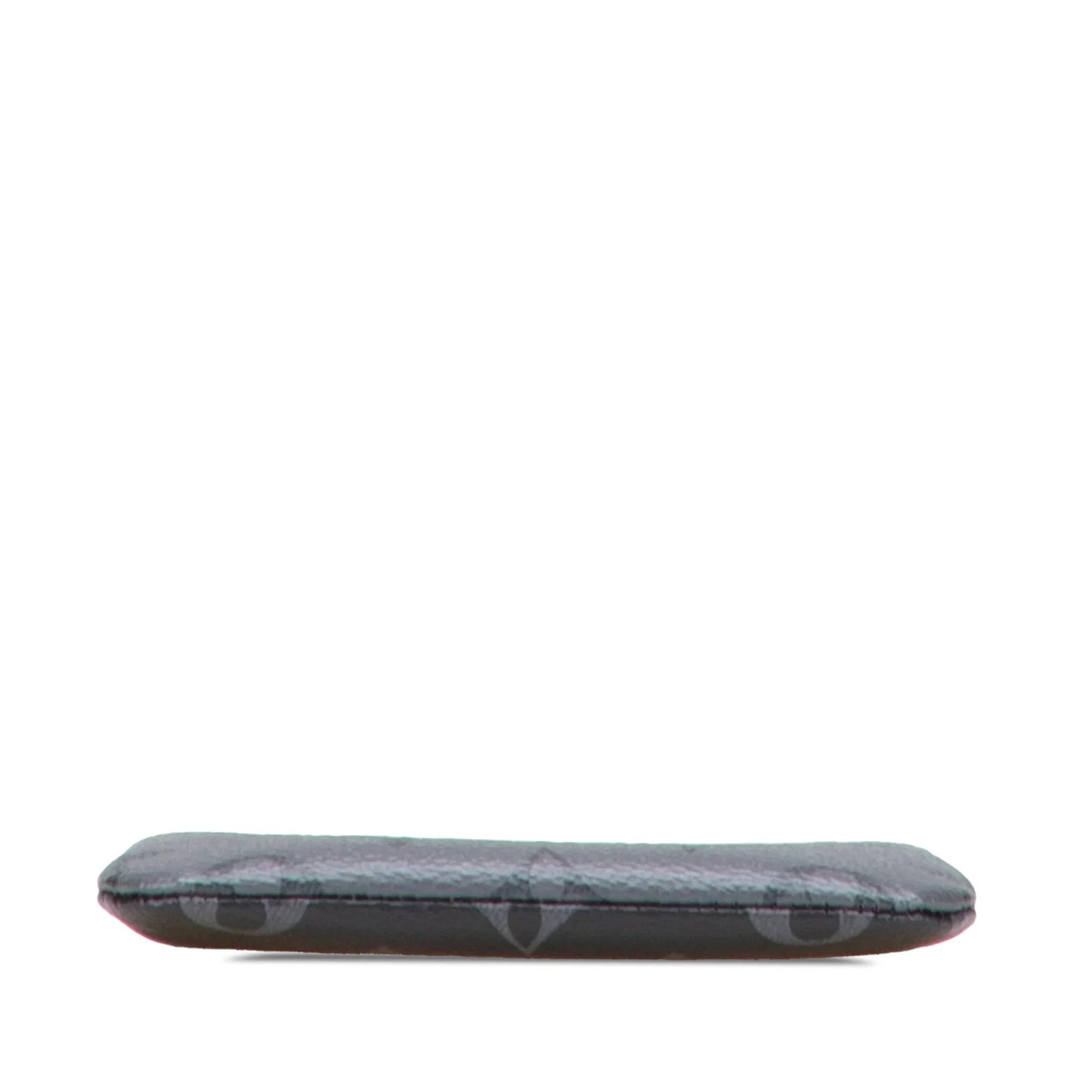 Gray Louis Vuitton Monogram Eclipse Reverse Trio Messenger Key Pouch