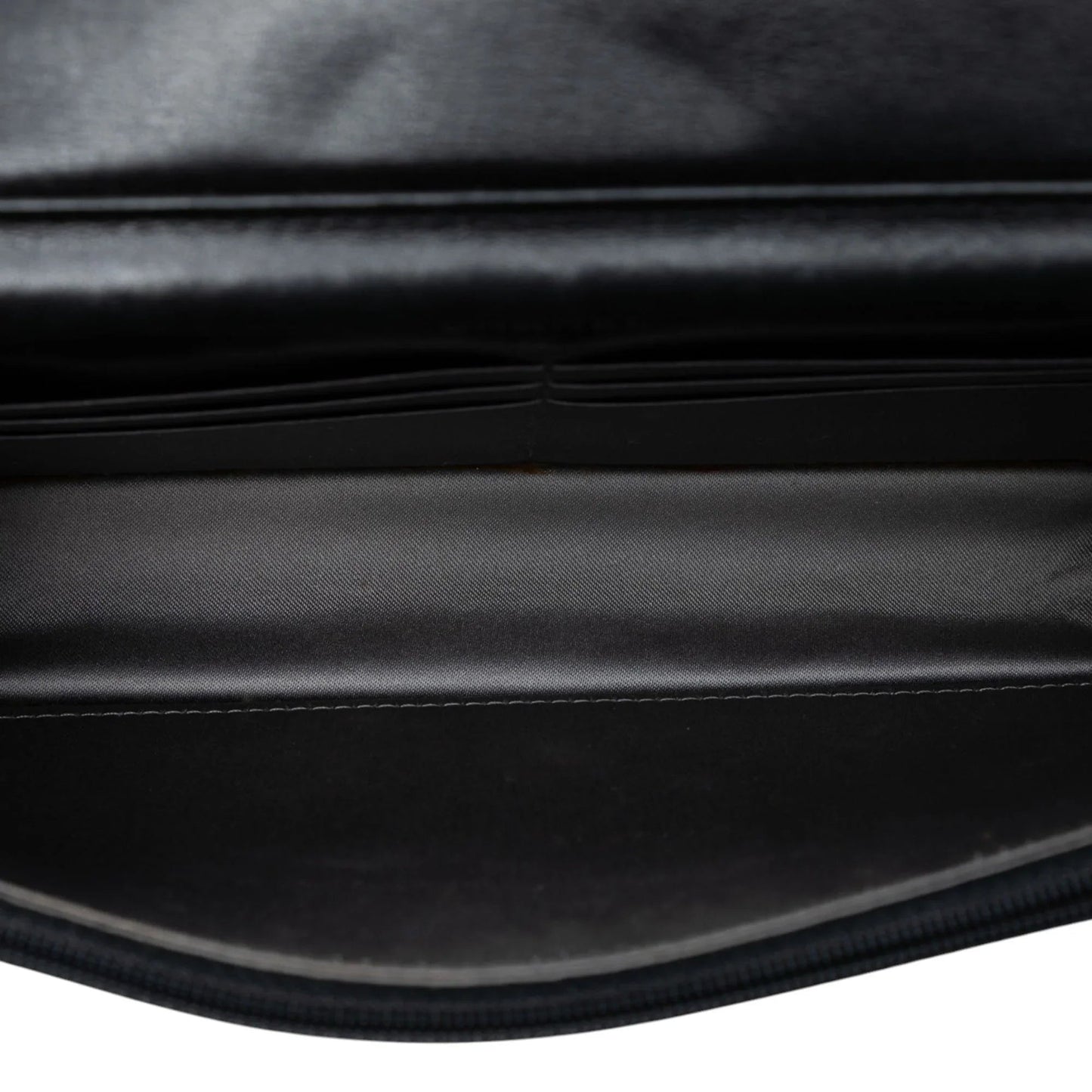 Black Chanel Studded Lambskin CC Wallet on Chain Crossbody Bag