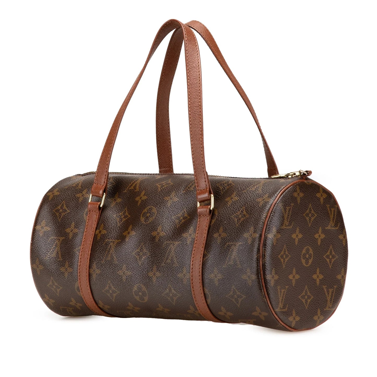 Brown Louis Vuitton Monogram Papillon 30 Handbag