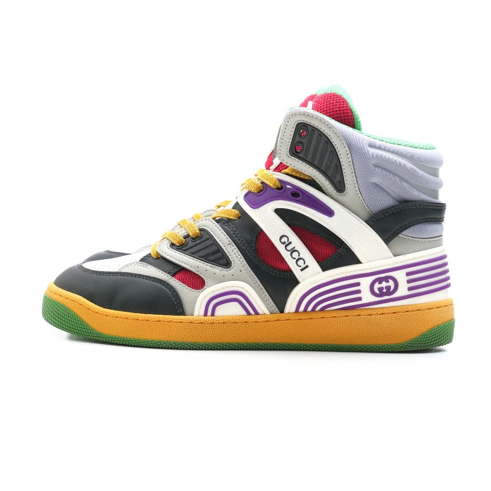 GUCCI sneakers 661312 GG Supreme Canvas multicolor Gucci Basket mens 37�{