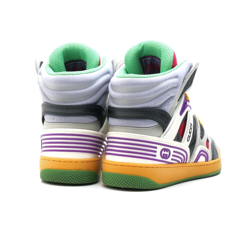 GUCCI sneakers 661312 GG Supreme Canvas multicolor Gucci Basket mens 37�{