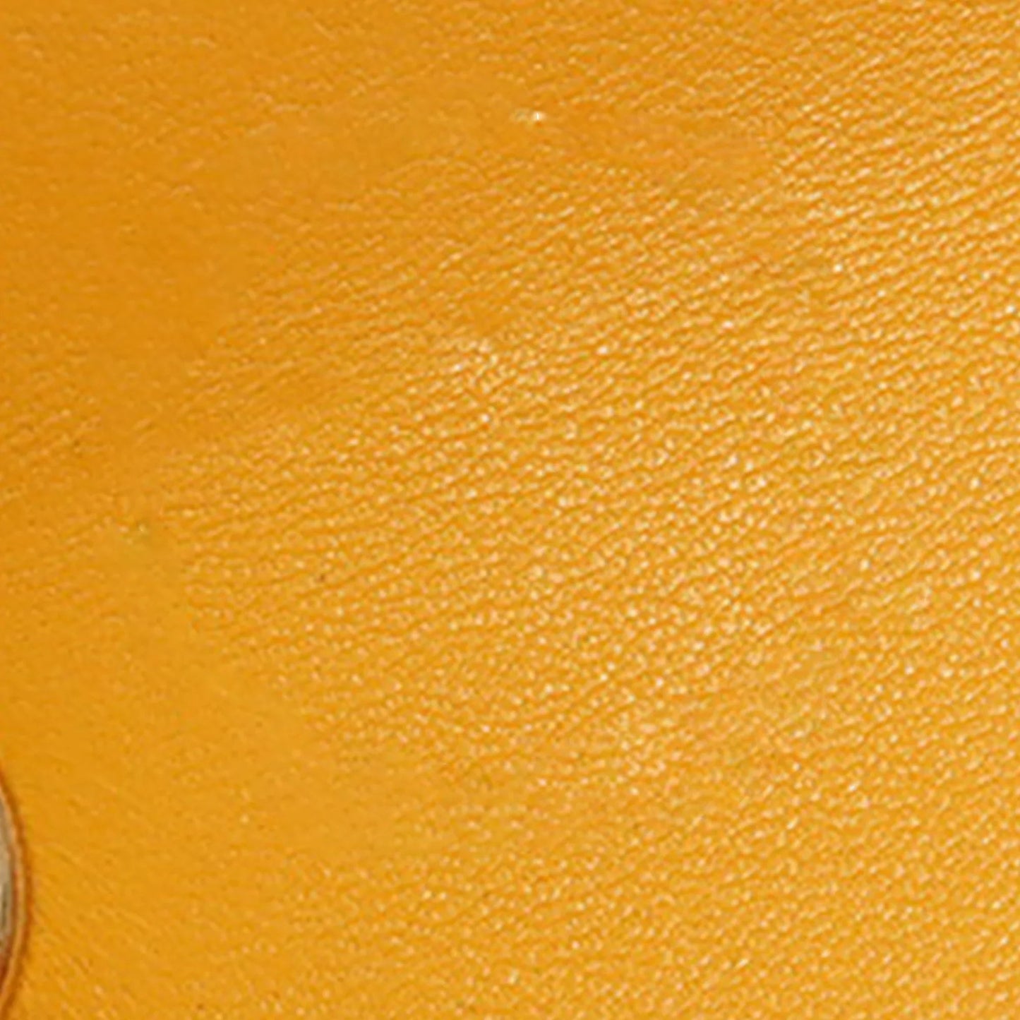 Yellow Chanel Mini Square Lambskin Wenge Wood Flap Crossbody Bag
