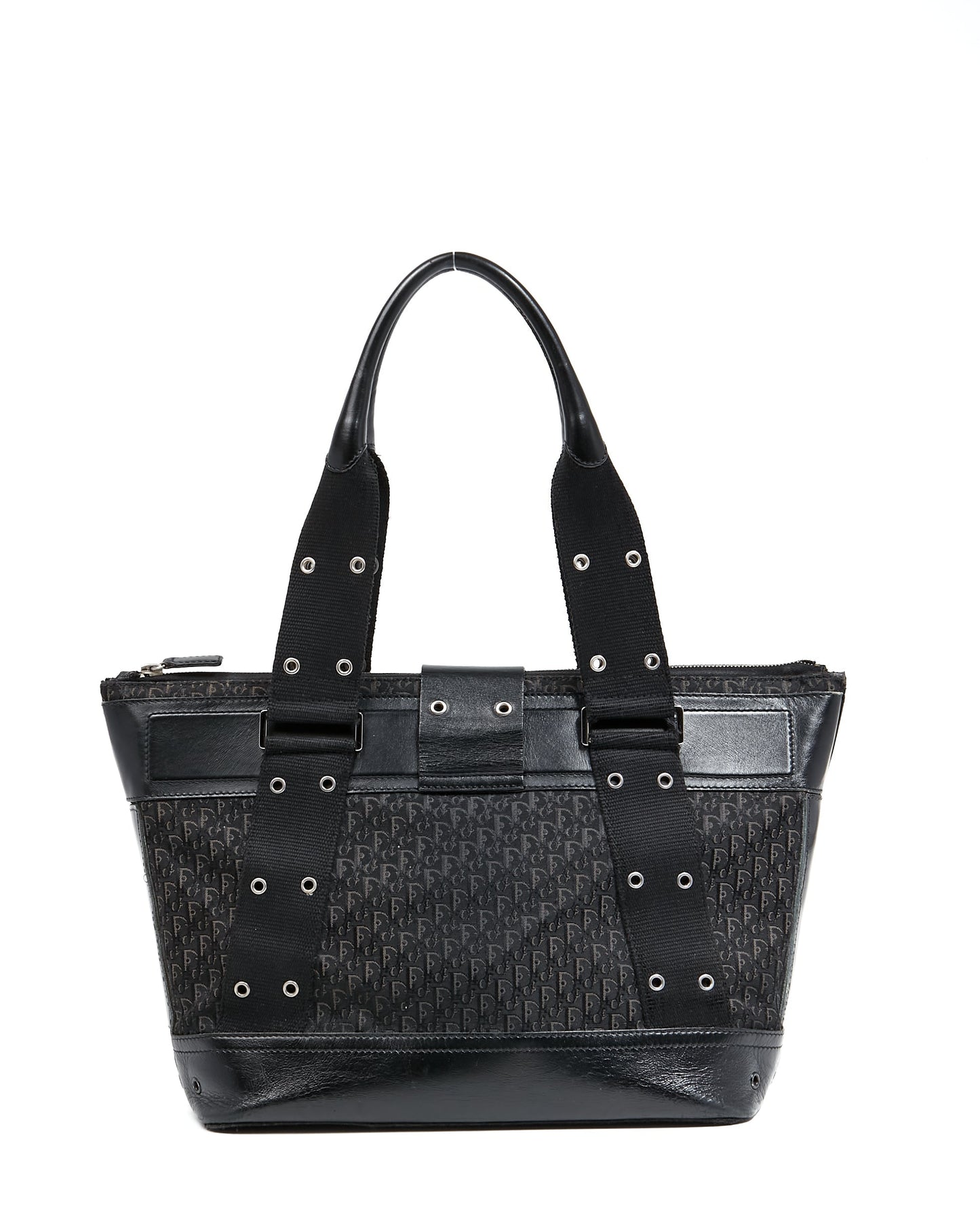 Dior   Black Trotter Street Chic Top Handle Tote Bag