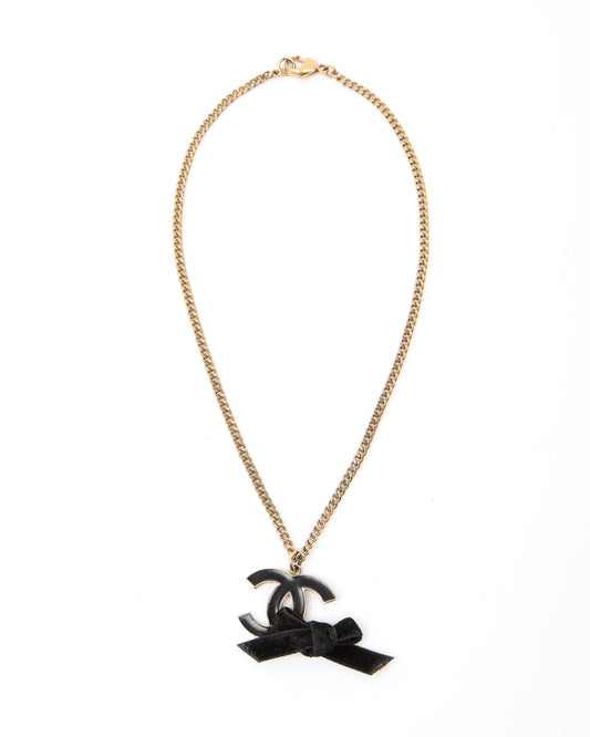 Chanel Antique Gold CC Interlocking Necklace