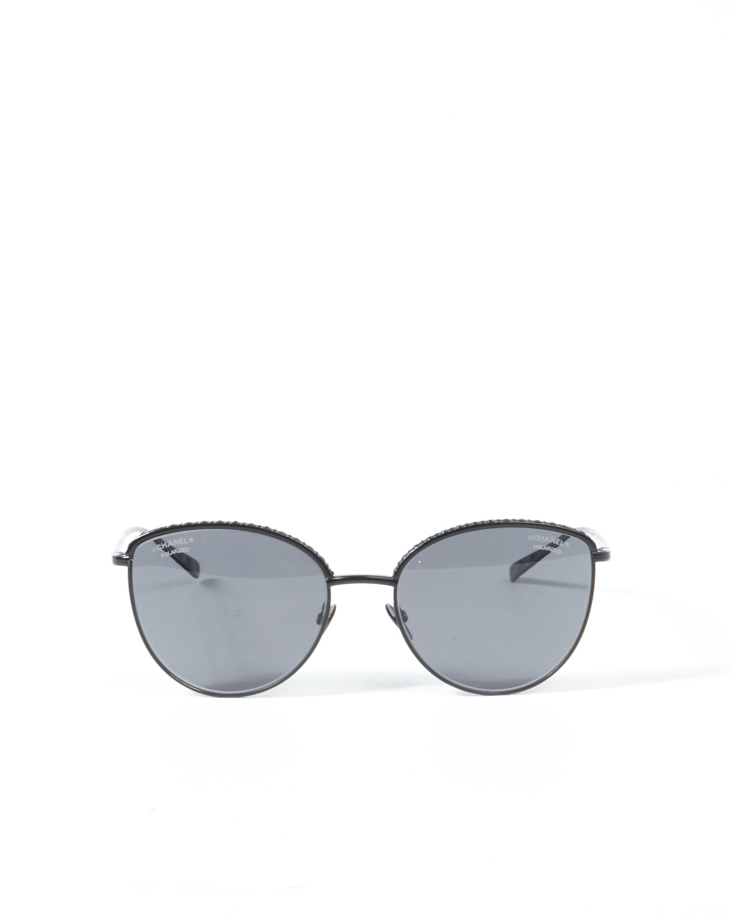 Chanel Black Cat Eye 4258-B Sunglasses