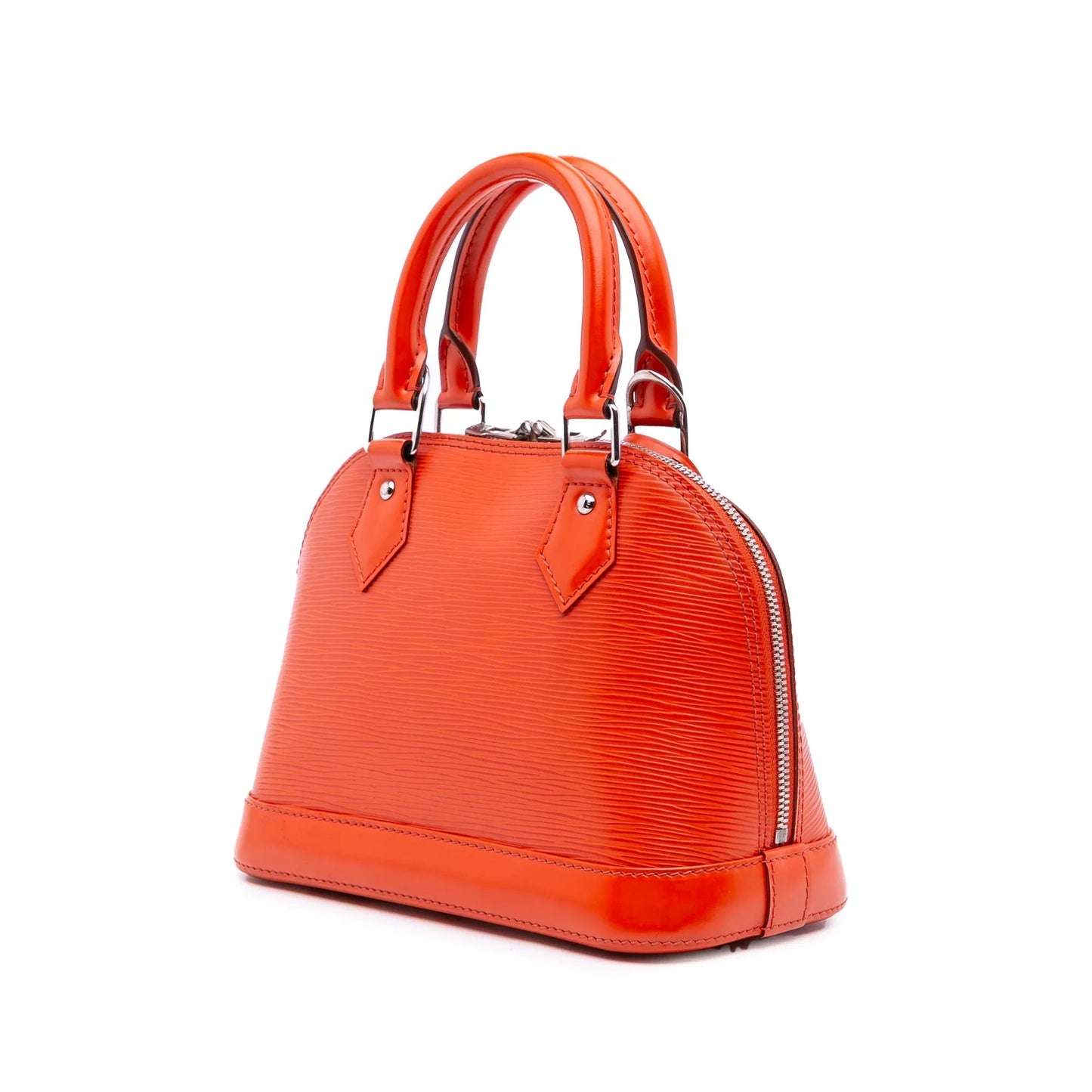 Orange Louis Vuitton Epi Alma BB Satchel