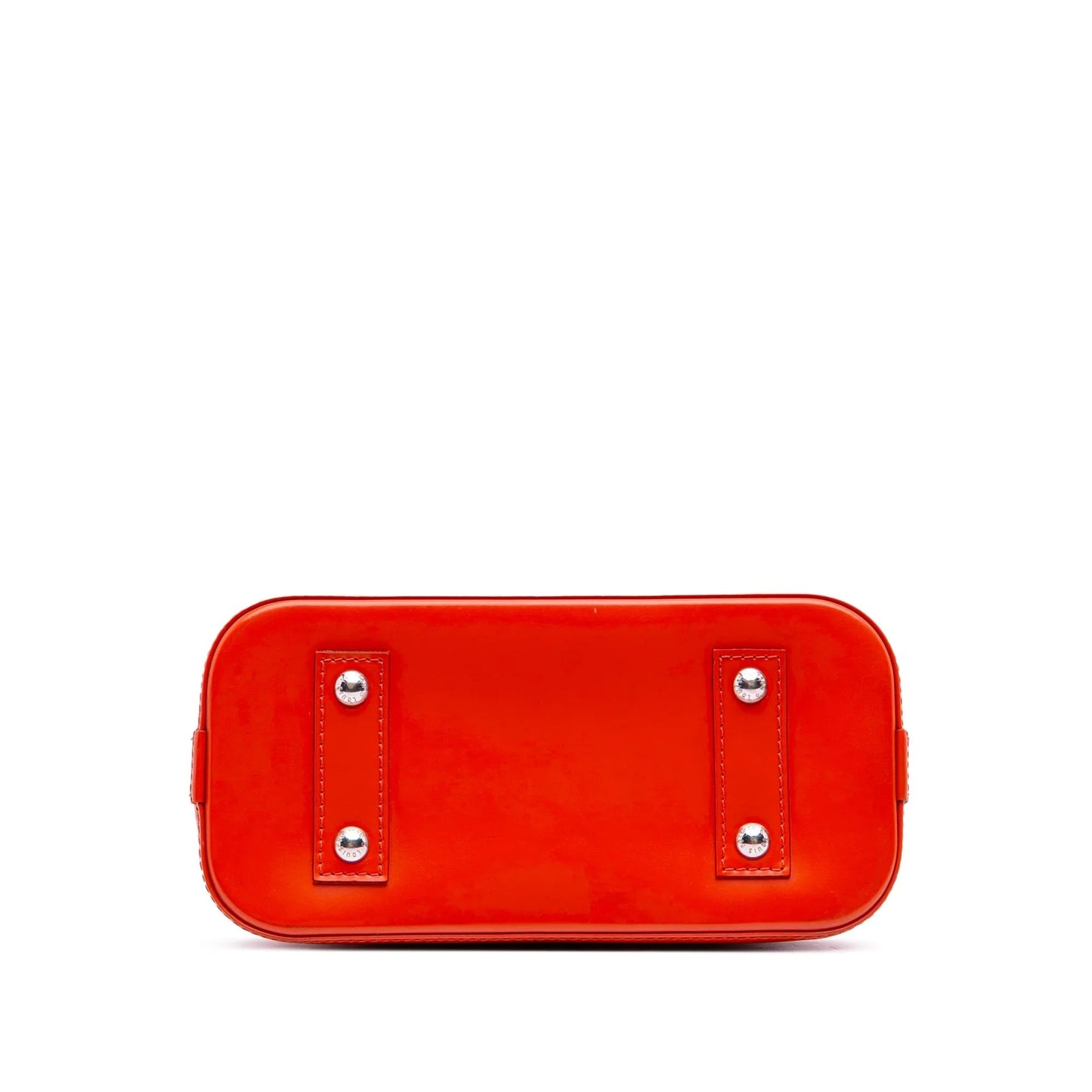 Orange Louis Vuitton Epi Alma BB Satchel