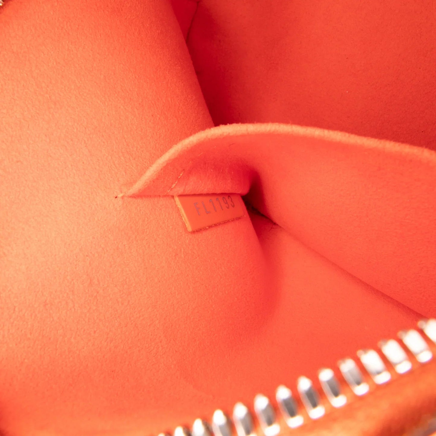 Orange Louis Vuitton Epi Alma BB Satchel